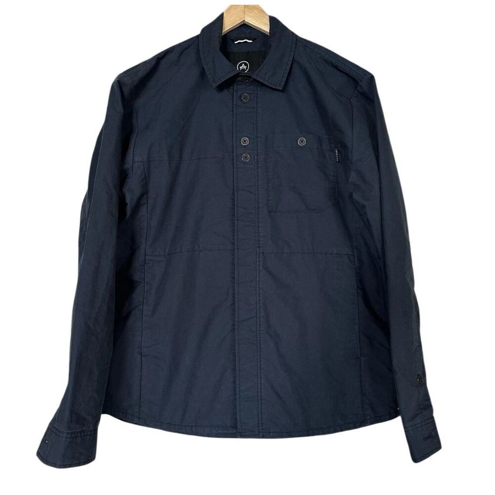 Aether Pine Shacket Button Down Navy Blue Men's X… - image 2